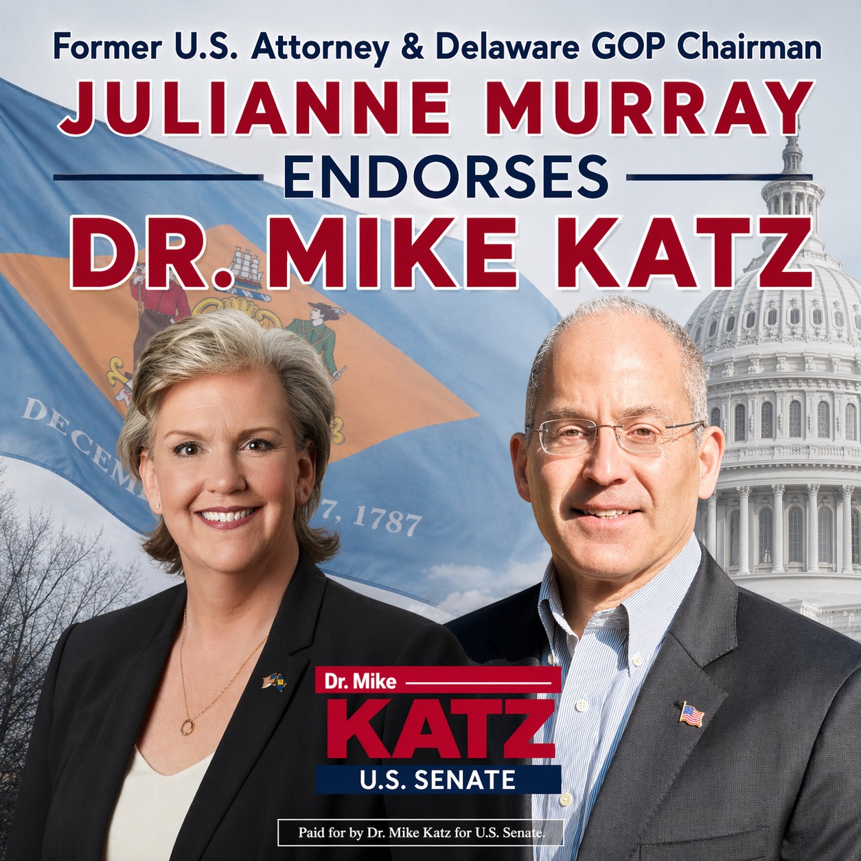 Julianne Murray endorses Dr. Mike Katz